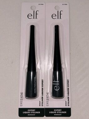 e.l.f. Expert Liquid Eyeliner Duo in Black (Midnight)
